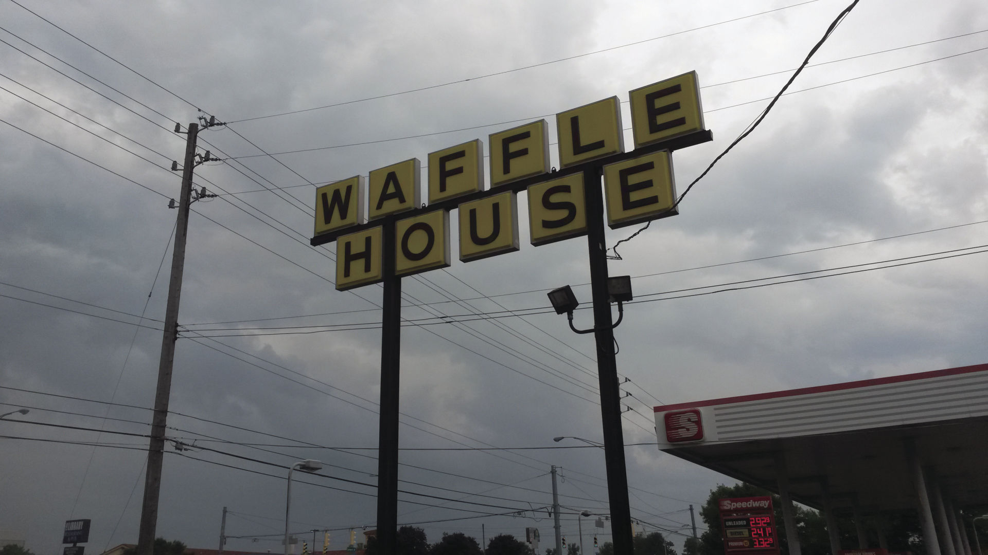 waffle house sign